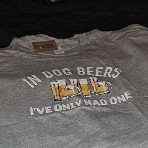 Christmas Sale!NWT- FUN GIFT! - In Dog Beers I've Only Had One T-Shirts-2XL